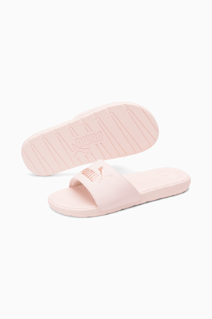 Cool Cat 2.0 Women's Slides, Cloud Pink-Rose Gold, extralarge