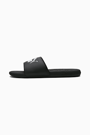 Cool Cat 2.0 Men's Slides, PUMA Black-PUMA White, extralarge