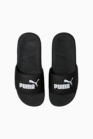 Cool Cat 2.0 Men's Slides, PUMA Black-PUMA White, extralarge