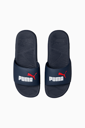 Cool Cat 2.0 Slides, Parisian Night-PUMA White-PUMA Red, extralarge