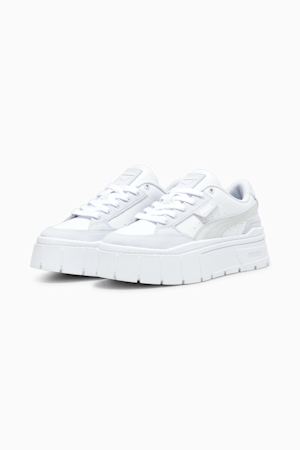 Puma platform trace blanche discount