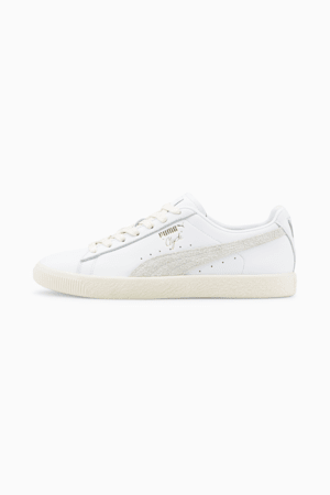 Clyde Base Sneakers, PUMA White-Frosted Ivory-Puma Team Gold, extralarge-GBR