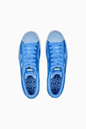 Suede Camowave Earth Sneakers, Dusky Blue-Blue Glimmer-Day Dream, extralarge