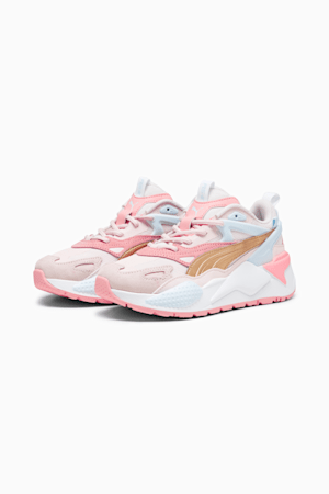 RS-X Efekt Metallic Big Kids' Sneakers, Frosty Pink-PUMA Gold, extralarge