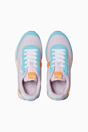 Future Rider Spring Sketchbook Big Kids' Sneaker , Pearl Pink-PUMA White, extralarge