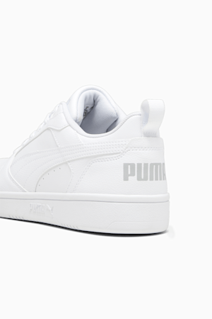 Rebound V6 Low Sneakers, PUMA White-Cool Light Gray, extralarge