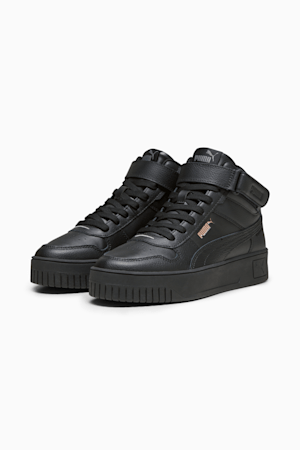 Sneaker Carina Street Mid Femme, PUMA Black-PUMA Black-Rose Gold, extralarge