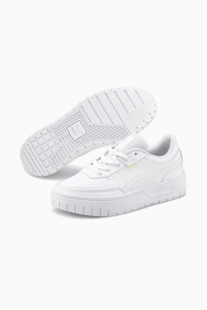 Cali Dream Leather Sneakers Women, PUMA White, extralarge