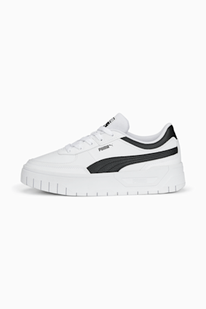 Cali Dream West Coast Leather Women's Sneakers, PUMA White-PUMA Black, extralarge