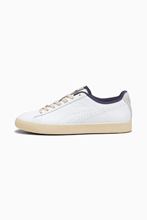 Clyde Service Line Sneakers, PUMA White, extralarge