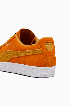 Suede Pumpkin Pie Men's Sneakers, Pumpkin Pie-Amber, extralarge