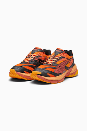 PUMA x PLEASURES Velophasis Layers Sneakers, Cayenne Pepper-Astro Red, extralarge