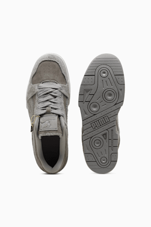 Slipstream Reclaim Suede Sneakers, Cast Iron-Mineral Gray, extralarge-GBR