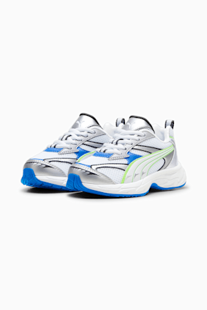 PUMA Morphic Kids' Sneakers, PUMA White-Ultra Blue, extralarge-GBR