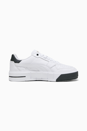 PUMA Cali Court Leather Women's Sneakers, PUMA White-PUMA Black, extralarge-GBR