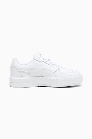 PUMA Cali Court Leather Women's Sneakers, PUMA White, extralarge-GBR