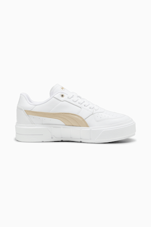 PUMA Cali Court Leather Women's Sneakers, PUMA White-Putty, extralarge-GBR