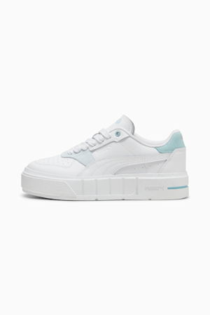 Cali Court Match Youth Sneakers, PUMA White-Turquoise Surf, extralarge-GBR