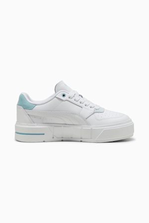 Cali Court Match Youth Sneakers, PUMA White-Turquoise Surf, extralarge-GBR