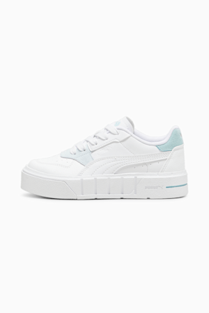 Cali Court Match Kids' Sneakers, PUMA White-Turquoise Surf, extralarge-GBR