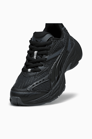 Morphic Base Big Kids' Sneakers, PUMA Black-Strong Gray, extralarge