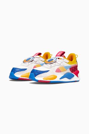 PUMA x PAW PATROL RS-X Team Little Kids' Sneakers, Warm White-For All Time Red-PUMA Team Royal, extralarge