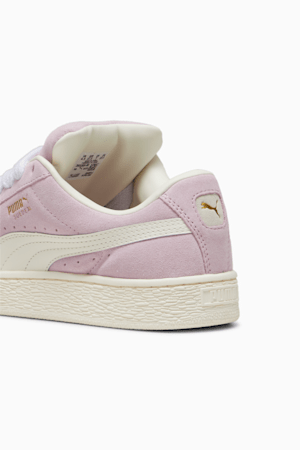 Puma suede grise et violet deals