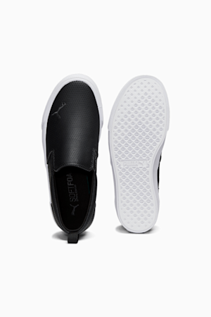 Bari Slip-On Comfort Women's Shoes, PUMA Black-Flat Dark Gray, extralarge