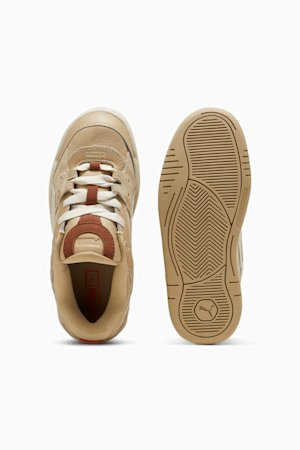 Brown and white puma shoes online