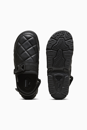 PUMA x PLEASURES TS-01 Quilt Sandals, PUMA Black, extralarge-GBR