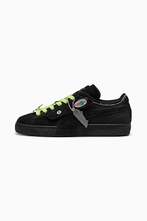 PUMA x X-GIRL Suede Women's Sneakers, PUMA Black-Ravish, extralarge