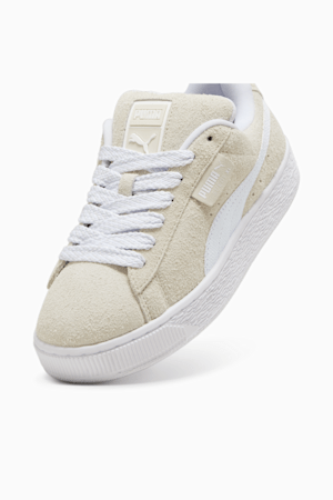 Suede XL Soft Women's Sneakers, Sugared Almond-Silver Mist, extralarge