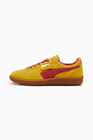 Navy blue and cheap yellow pumas