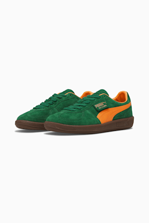 Puma suede green yellow discount