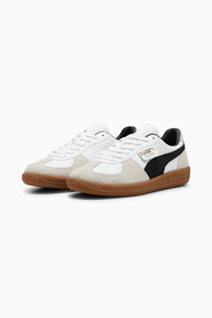 Palermo Leather Sneakers Unisex, PUMA White-Vapor Gray-Gum, extralarge-GBR