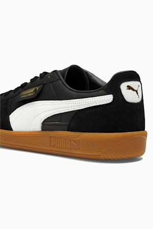 Palermo Leather Men's Sneakers, PUMA Black-Feather Gray-Gum, extralarge