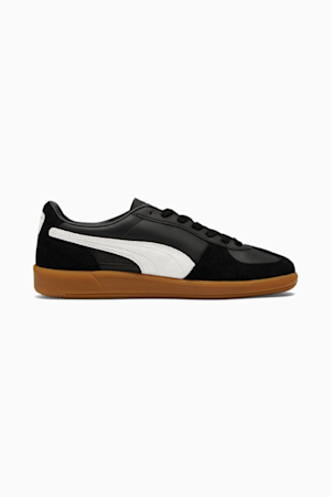 Palermo Leather Men's Sneakers, PUMA Black-Feather Gray-Gum, extralarge