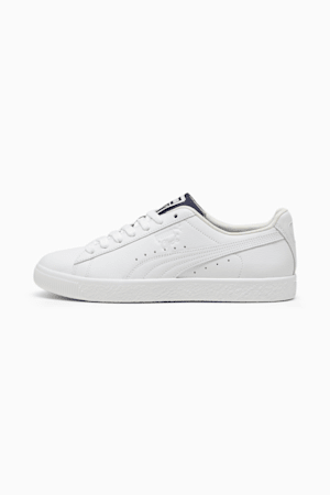 Puma clyde 2025 white black