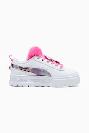 Pink puma girl shoes deals