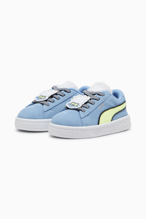 PUMA x TROLLS Suede Toddlers' Sneakers, Team Light Blue-Fizzy Light, extralarge