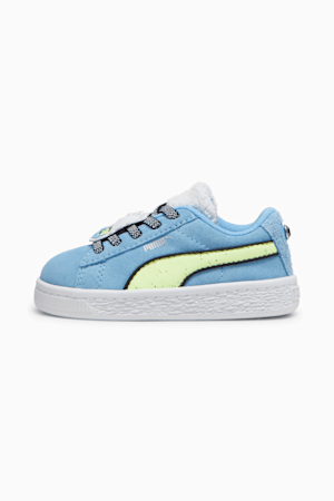 PUMA x TROLLS Suede Toddlers' Sneakers, Team Light Blue-Fizzy Light, extralarge