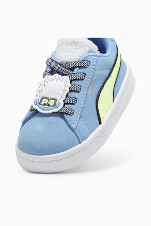 PUMA x TROLLS Suede Toddlers' Sneakers, Team Light Blue-Fizzy Light, extralarge