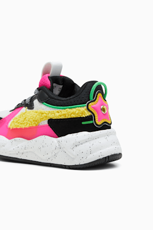 PUMA x TROLLS RS-X Toddlers' Girls' Sneakers, PUMA White-Pelé Yellow, extralarge