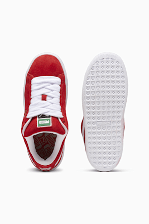 Suede XL Youth Sneakers, For All Time Red-PUMA White, extralarge-GBR