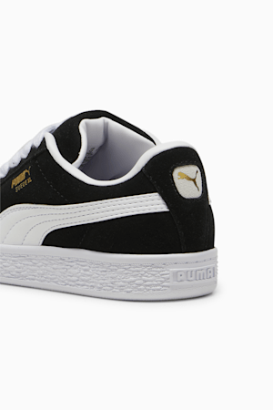 Suede XL Kids' Sneakers, PUMA Black-PUMA White, extralarge-GBR