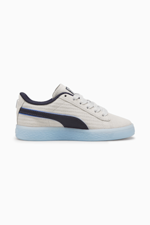 PUMA x PLAYSTATION Suede Kids' Sneakers, Glacial Gray-New Navy, extralarge-GBR