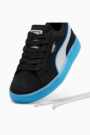 PUMA x PLAYSTATION Suede Kids' Sneakers, PUMA Black-Glacial Gray, extralarge-GBR