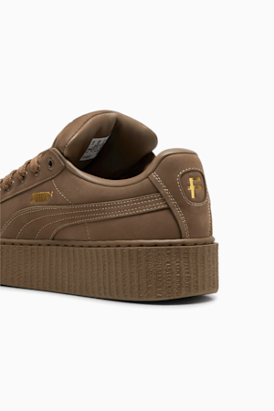FENTY x PUMA Creeper Phatty Earth Tone Sneakers Unisex, Totally Taupe-PUMA Gold-Warm White, extralarge-GBR