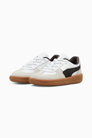 Palermo Leather Toddlers' Sneakers, PUMA White-Vapor Gray-Gum, extralarge