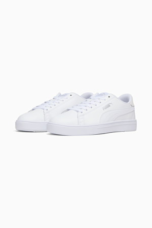 Serve Pro Lite Women's Sneakers, Puma White-Puma White-Puma Silver-Gray Violet, extralarge